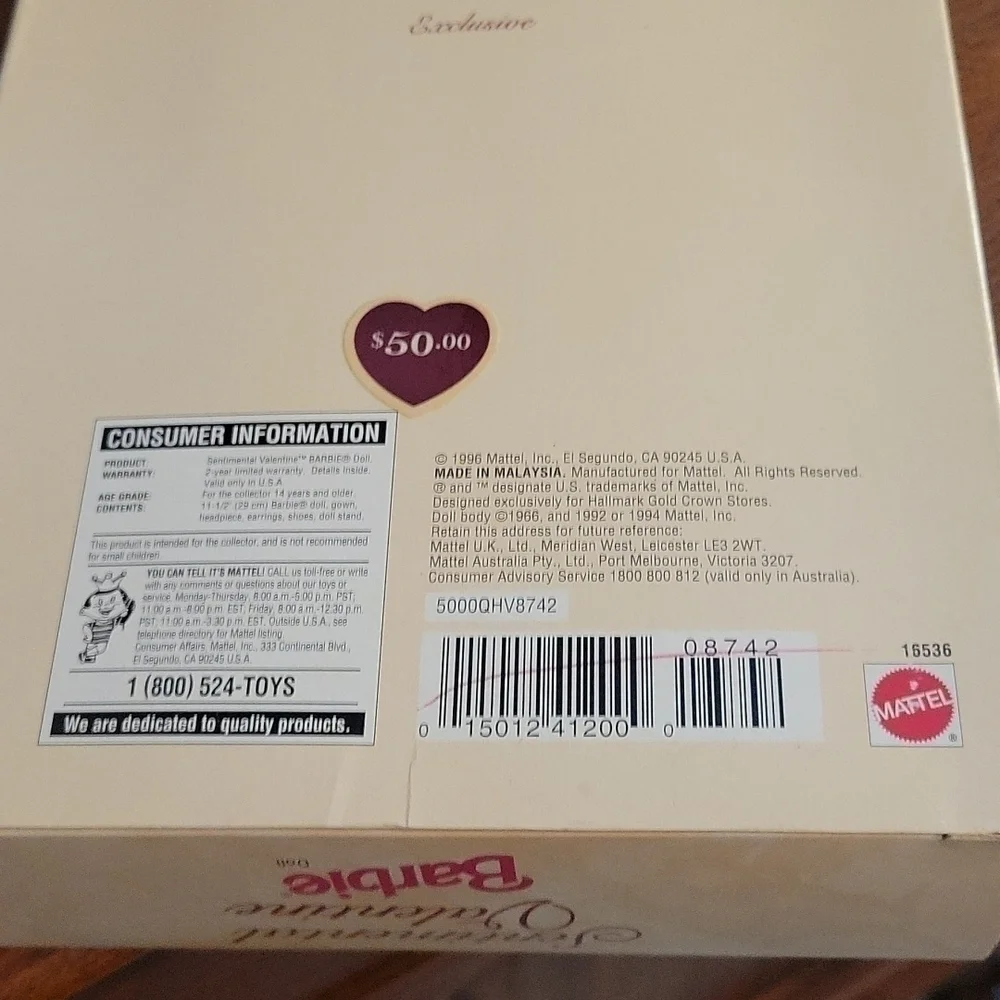Barbie still box